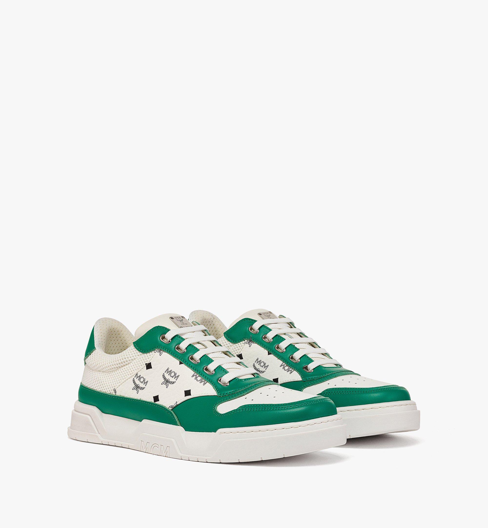 Mcm on sale sneakers white